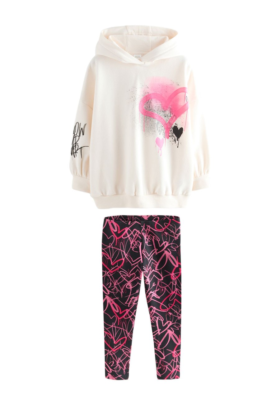 Худи Next REGULAR FIT, Ecru Pink Graffiti/White
Худи Next REGULAR FIT, Ecru Pink Graffiti/White