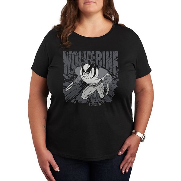 Футболка с монохромным принтом Wolverine Plus size Marvel, Серебристый, Футболка с монохромным принтом Wolverine Plus size Marvel
Футболка с монохромным принтом Wolverine Plus size Marvel, Серебристый, Футболка с монохромным принтом Wolverine Plus size Marvel