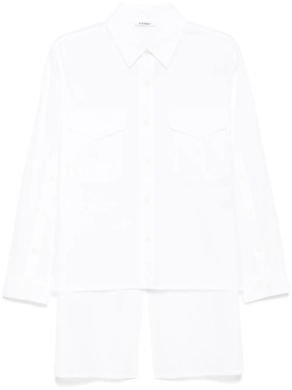 Рубашка с жатым эффектом Yohji Yamamoto, белый
Рубашка с жатым эффектом Yohji Yamamoto, белый