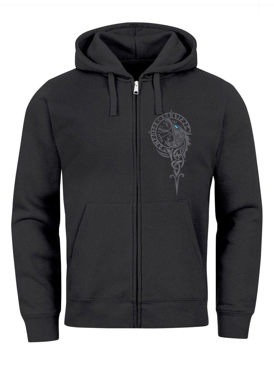 Толстовка с капюшоном на молнии Neverless Fenrir Kompass, черный
Толстовка с капюшоном на молнии Neverless Fenrir Kompass, черный