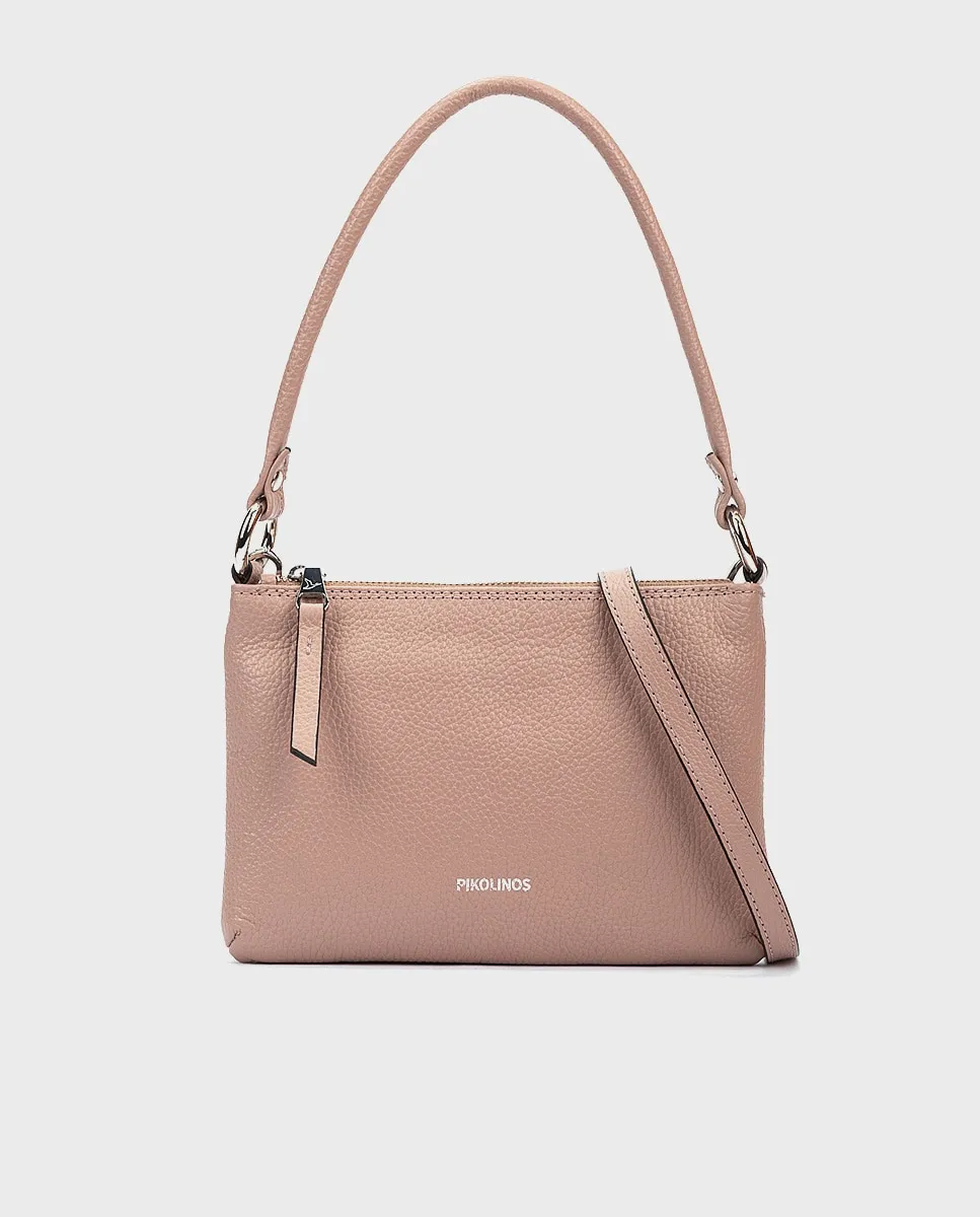 Женская кожаная сумка-бандо с застежкой-молнией Pikolinos, розовый
Женская кожаная сумка-бандо с застежкой-молнией Pikolinos, розовый