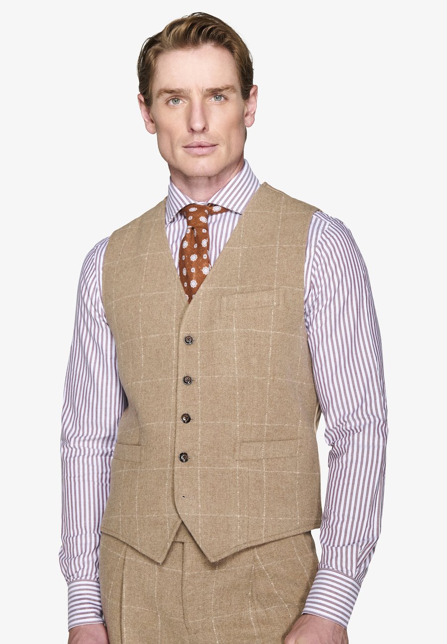 Куртка Dan John Suit waistcoat, Camel Checkered/Camel
Куртка Dan John Suit waistcoat, Camel Checkered/Camel