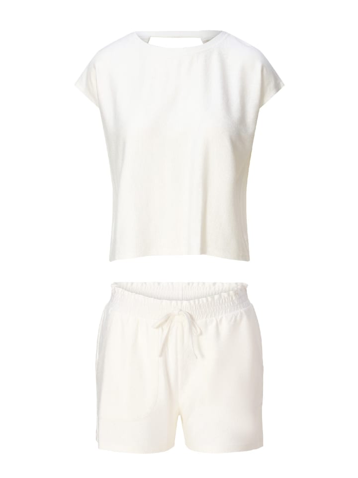 Linga Dore И шорты-топ кремового цвета
Linga Dore И шорты-топ кремового цвета