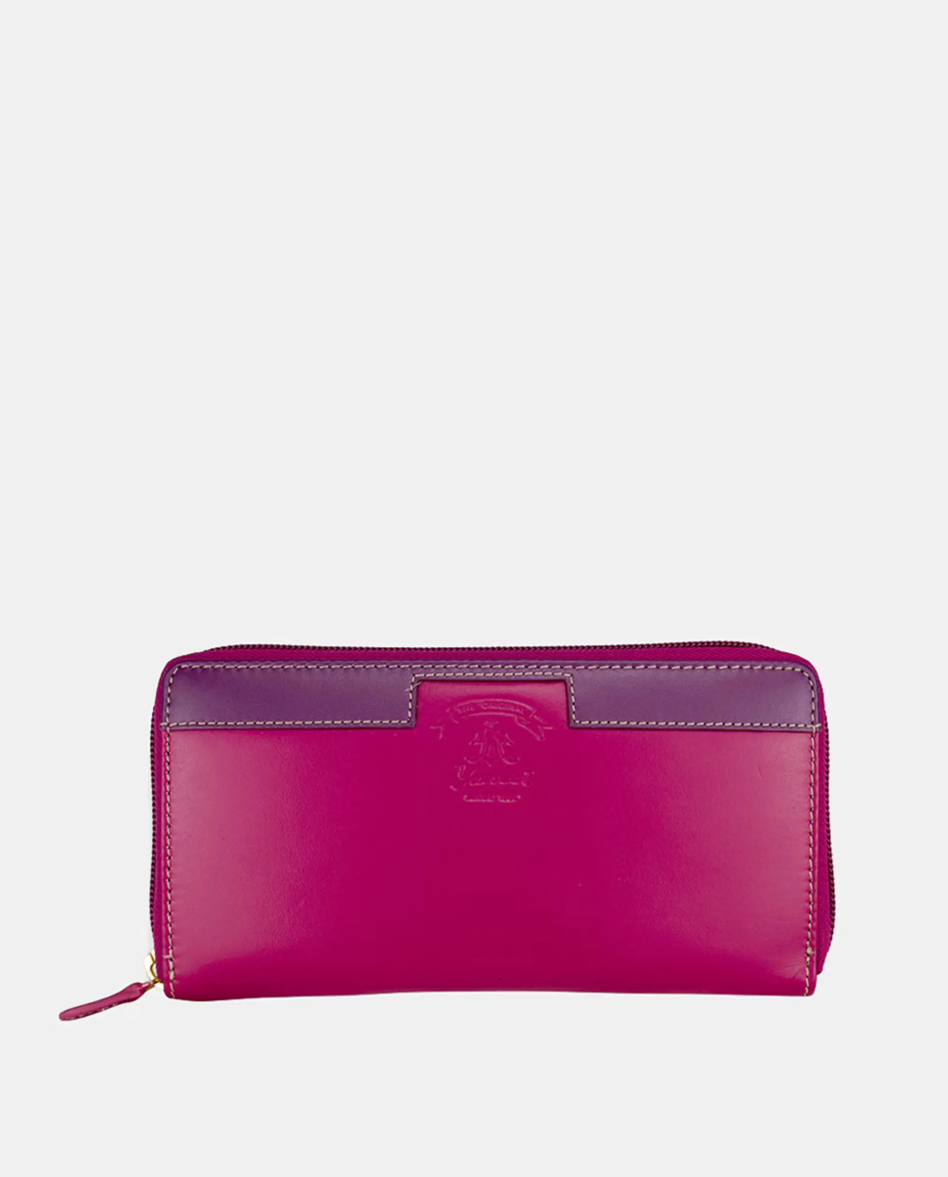 Женский большой кошелек YANCCI из кожи с фиолетовым украшением на ремешке, фуксия
Женский большой кошелек YANCCI из кожи с фиолетовым украшением на ремешке, фуксия