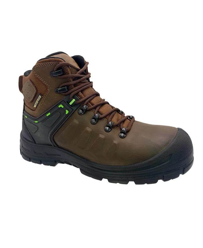 Мужские 6-дюймовые водонепроницаемые рабочие ботинки из кожи с композитным защитным носком AdTec, коричневый
Мужские 6-дюймовые водонепроницаемые рабочие ботинки из кожи с композитным защитным носком AdTec, коричневый