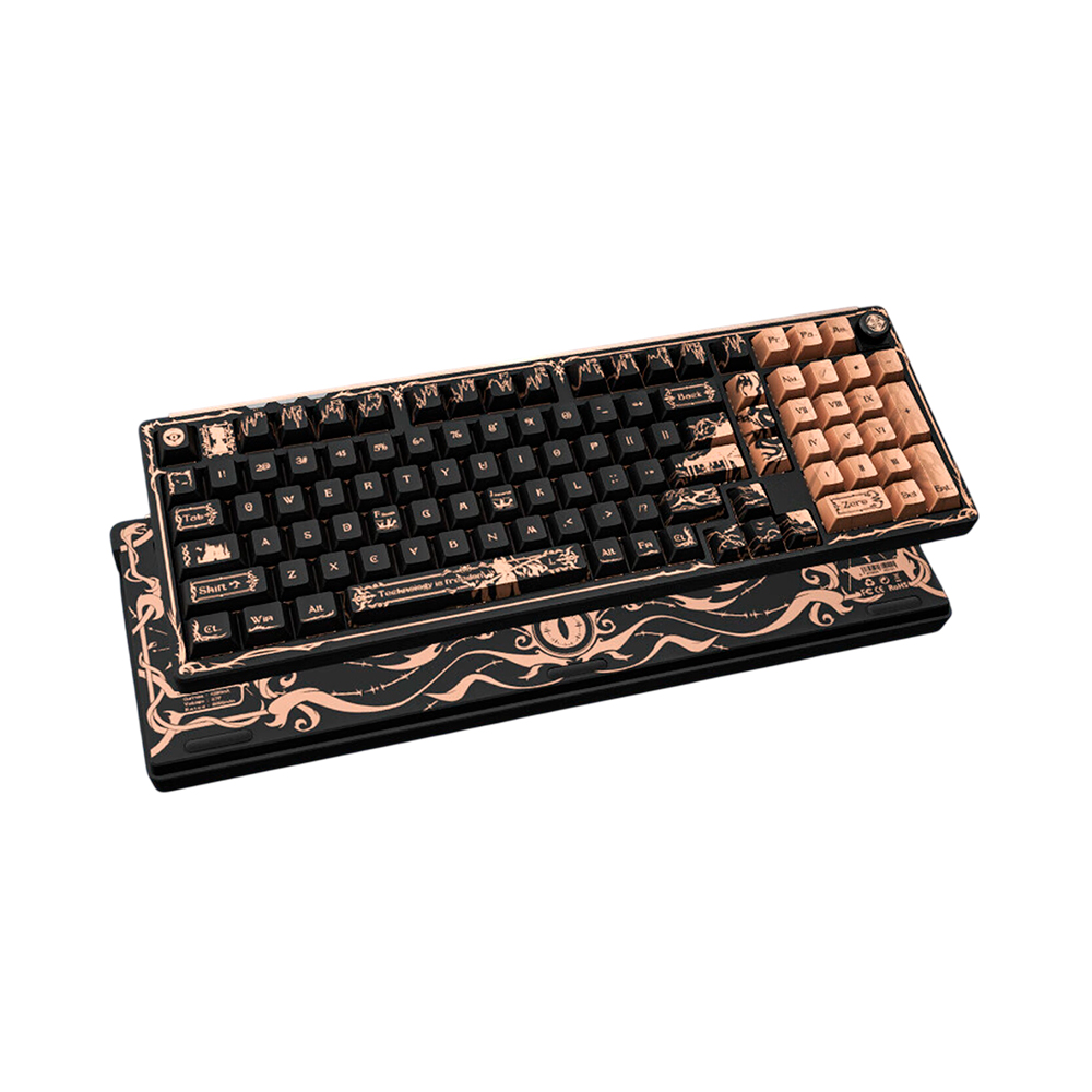 Игровая клавиатура Valkyrie VK99 Pro, чёрный, английская раскладка
Игровая клавиатура Valkyrie VK99 Pro, чёрный, английская раскладка