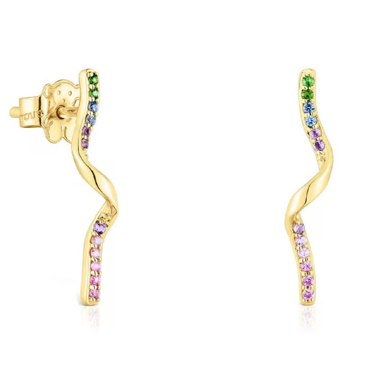 Серьги Tous St. Tropez Spiral, золото/хромдиопсид/сапфиры/аметист
Серьги Tous St. Tropez Spiral, золото/хромдиопсид/сапфиры/аметист