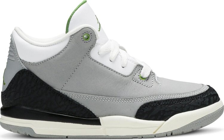 Кроссовки Air Jordan Retro 3 PS Chlorophyll, серый
Кроссовки Air Jordan Retro 3 PS Chlorophyll, серый