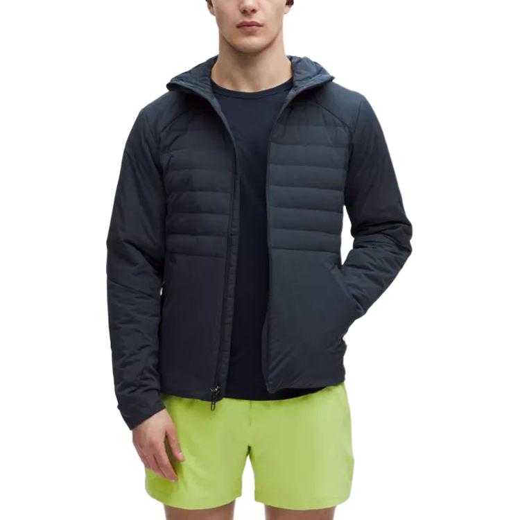 Lululemon Куртка Down For It All мужская, Marine Blue/True Navy 
Lululemon Куртка Down For It All мужская, Marine Blue/True Navy