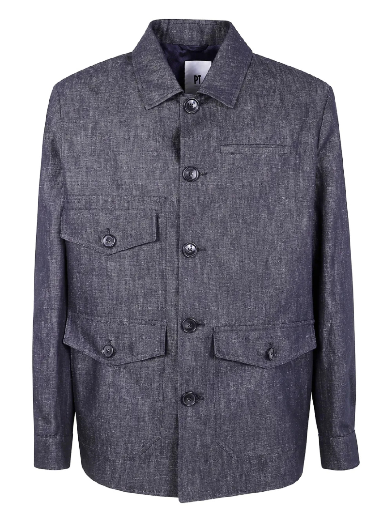Пиджак на пуговицах PT Torino, синий 
Пиджак на пуговицах PT Torino, синий