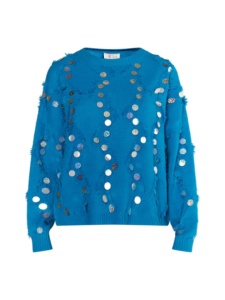 Женский свитер синего цвета IZIA
Женский свитер синего цвета IZIA