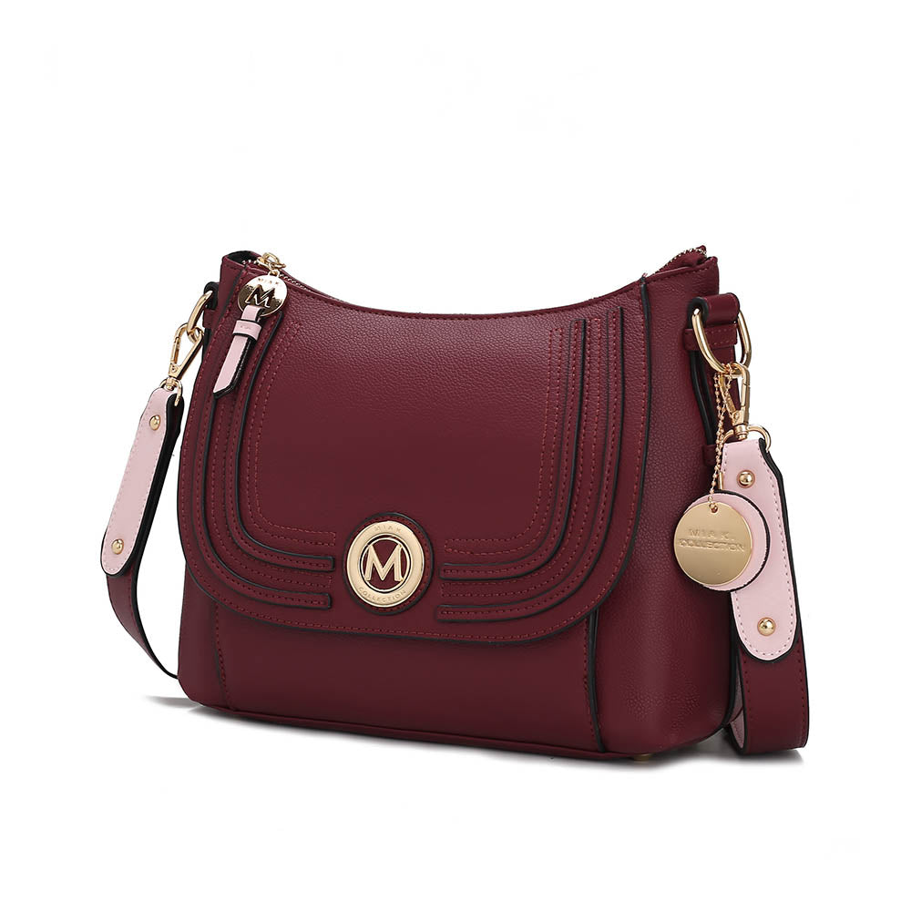 Сумка кросс-боди Maggie из искусственной кожи MKF Collection By Mia K., Wine-Blush
Сумка кросс-боди Maggie из искусственной кожи MKF Collection By Mia K., Wine-Blush