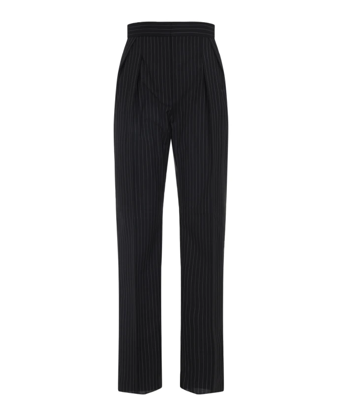 Черные шерстяные брюки Max Mara, черный
Черные шерстяные брюки Max Mara, черный