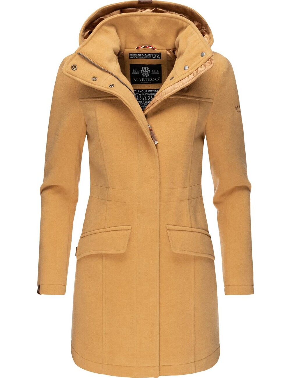 Зимнее пальто Marikoo, коричневый
Зимнее пальто Marikoo, коричневый