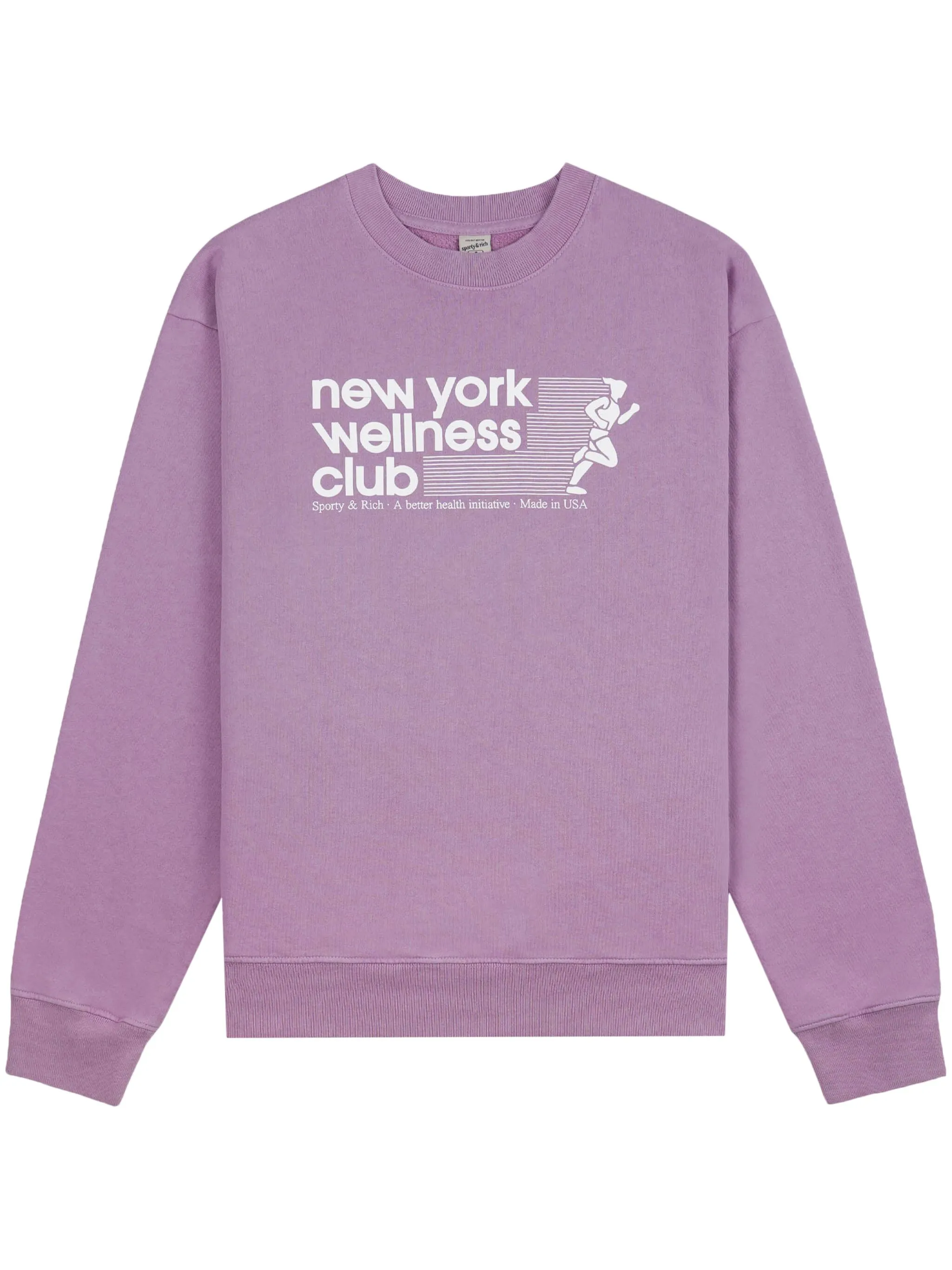Толстовка USA Wellness Club Sporty & Rich, фиолетовый
Толстовка USA Wellness Club Sporty & Rich, фиолетовый