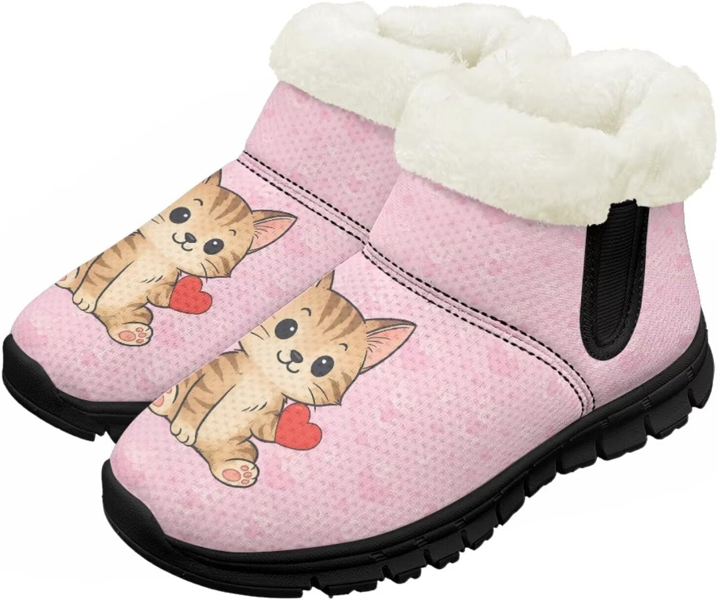 Детские зимние ботинки, теплые, с противоскользящей подошвой, с амортизирующей мемори-пеной, спортивные, без шнурков, для бега и треккинга, зимние кроссовки Pointodoor, Cat Love
Детские зимние ботинки, теплые, с противоскользящей подошвой, с амортизирующей мемори-пеной, спортивные, без шнурков, для бега и треккинга, зимние кроссовки Pointodoor, Cat Love