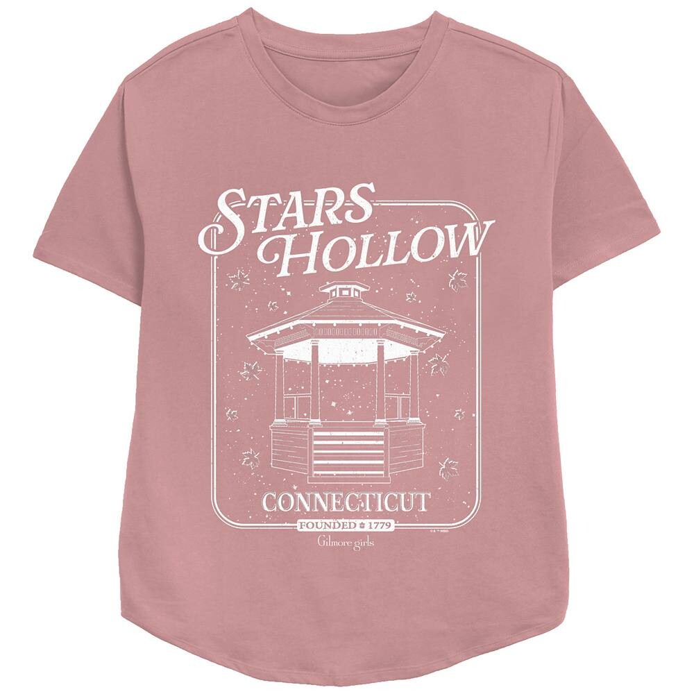 Женская футболка свободного кроя с рисунком Gilmore Girls Stars Hollow Gazebo Licensed Character, цвет Mauve
Женская футболка свободного кроя с рисунком Gilmore Girls Stars Hollow Gazebo Licensed Character, цвет Mauve