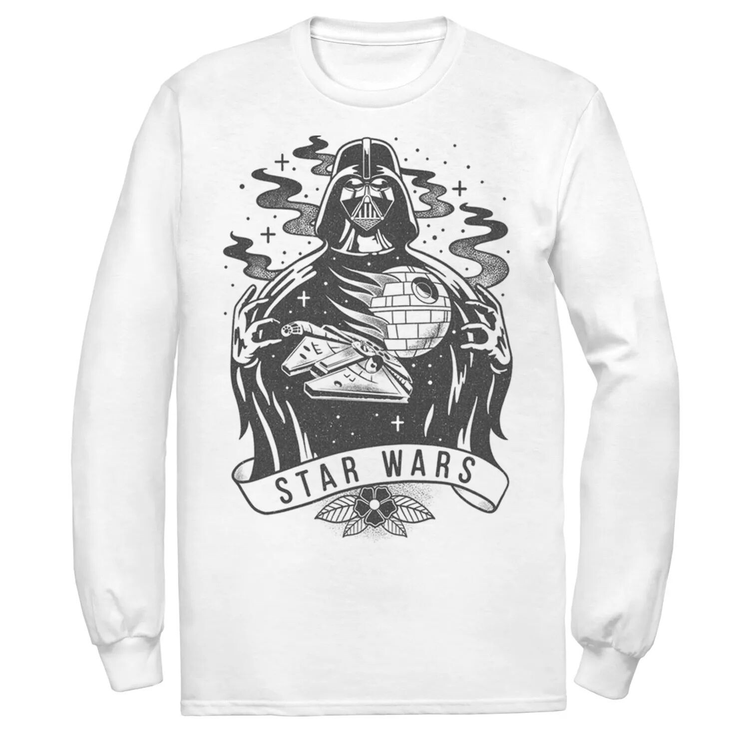 Мужская футболка с графическим дизайном и татуировкой «Звездные войны Дарт Вейдер» Licensed Character
Мужская футболка с графическим дизайном и татуировкой «Звездные войны Дарт Вейдер» Licensed Character