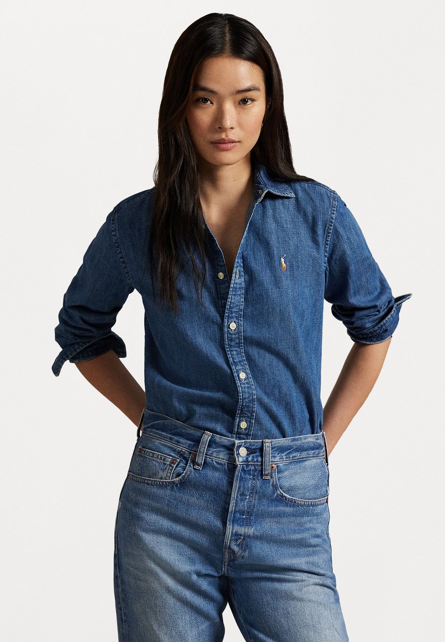 Блуза Polo Ralph Lauren Button-down blouse, Merced Wash/Light-Blue Denim
Блуза Polo Ralph Lauren Button-down blouse, Merced Wash/Light-Blue Denim