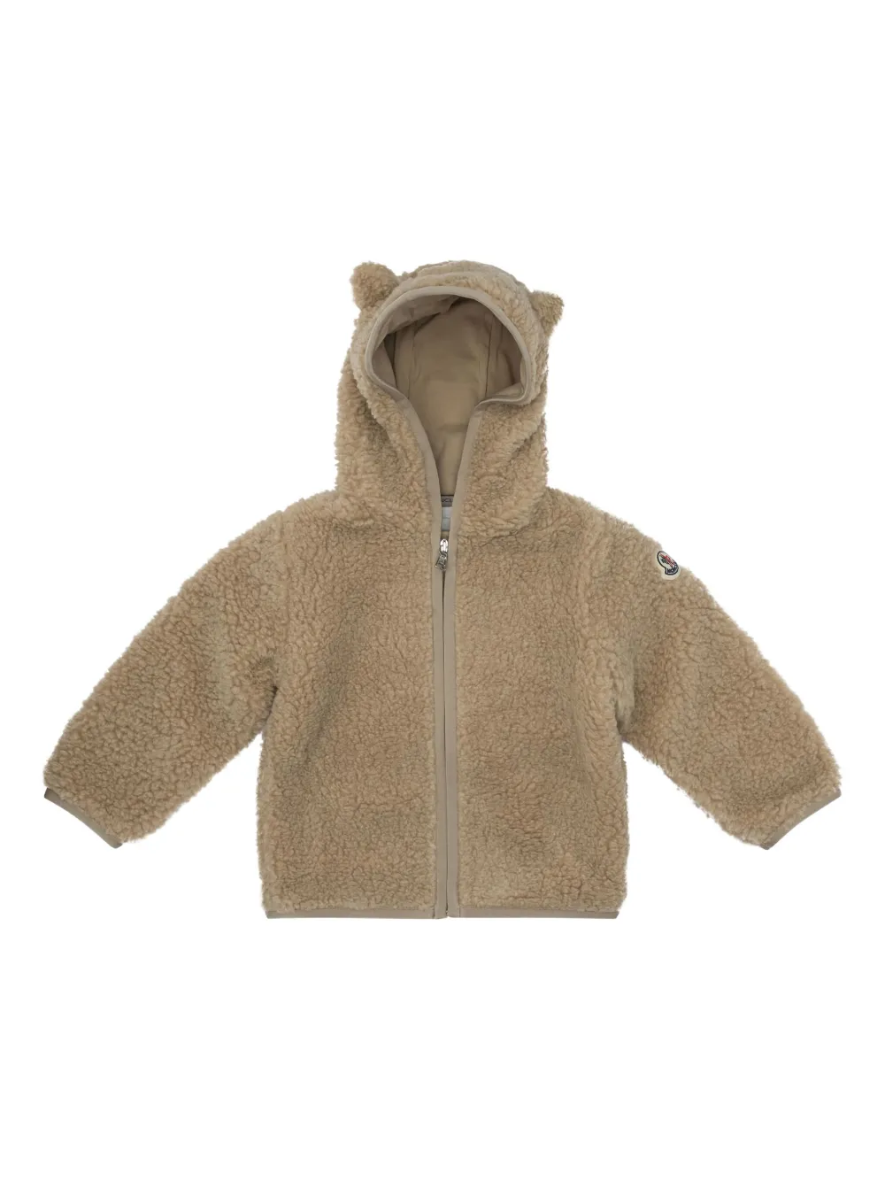 Толстовка с капюшоном и ушками медведя Moncler Enfant, бежевый
Толстовка с капюшоном и ушками медведя Moncler Enfant, бежевый