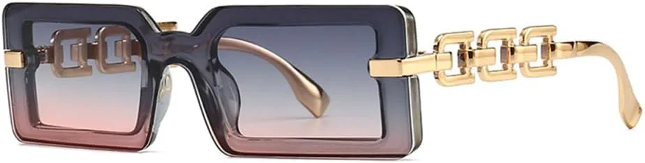 Женские солнцезащитные очки в стиле ретро с градиентным переходом, защита от УФ-излучения UV400; мужские солнцезащитные очки в оправе с цепочкой VFDHN, C3 Gray Pink
Женские солнцезащитные очки в стиле ретро с градиентным переходом, защита от УФ-излучения UV400; мужские солнцезащитные очки в оправе с цепочкой VFDHN, C3 Gray Pink