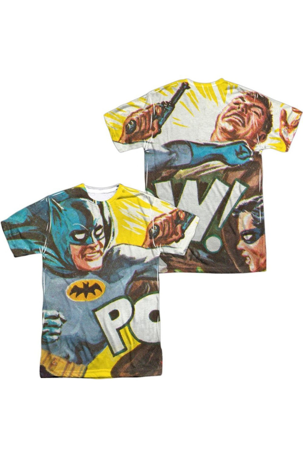 Футболка / футболка с коротким рукавом для взрослых из полиэстера Batman Classic Tv On The Chin (принт спереди/сзади) Gildan, белый
Футболка / футболка с коротким рукавом для взрослых из полиэстера Batman Classic Tv On The Chin (принт спереди/сзади) Gildan, белый