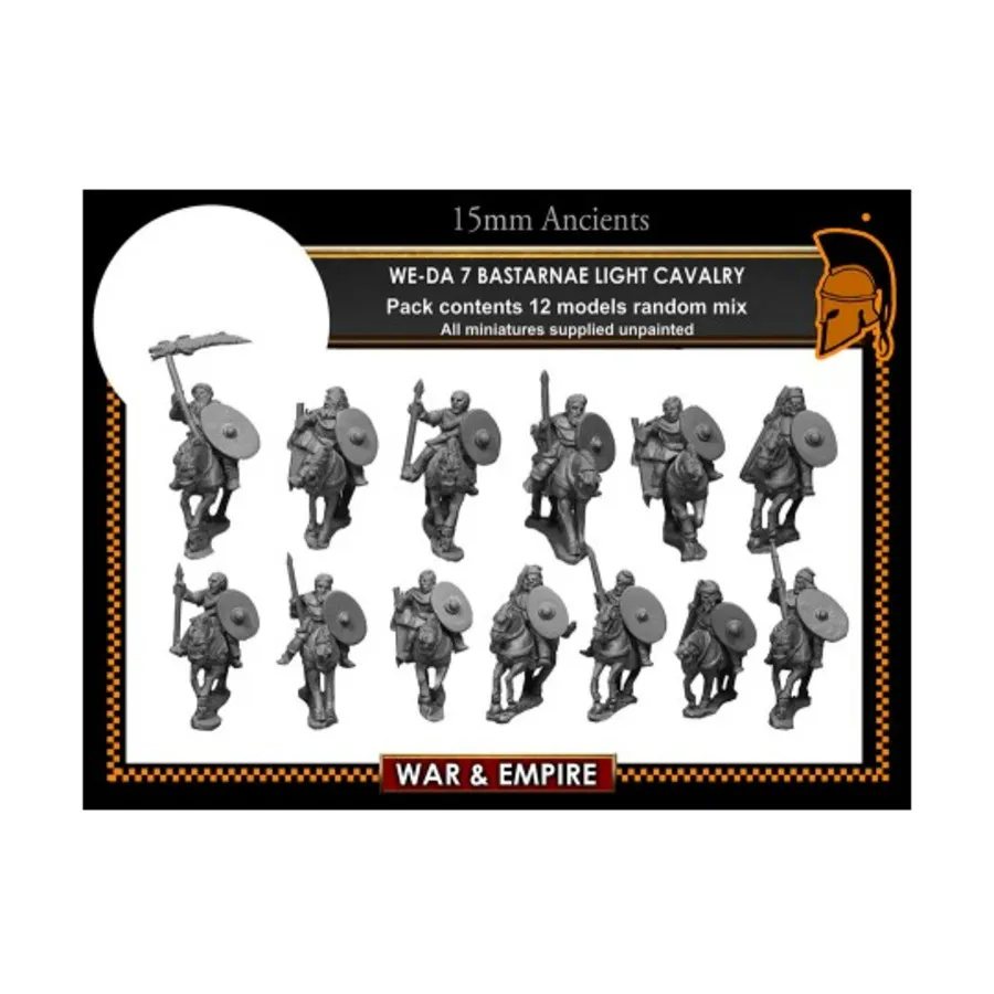 Бастарнская легкая кавалерия - даки, War & Empire - Ancient Miniatures - Dacian (15mm)
Бастарнская легкая кавалерия - даки, War & Empire - Ancient Miniatures - Dacian (15mm)