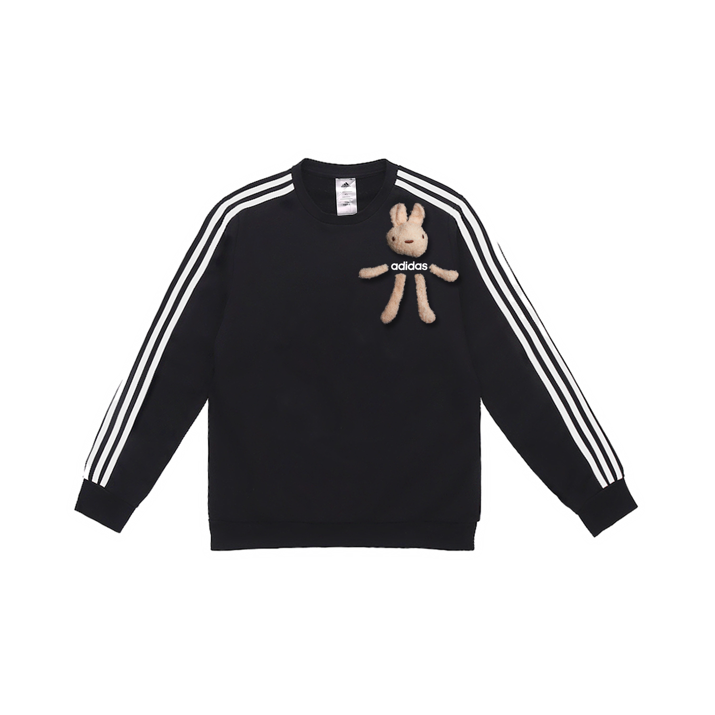 Свитшот Unisex с 3 полосками Adidas, черный
Свитшот Unisex с 3 полосками Adidas, черный