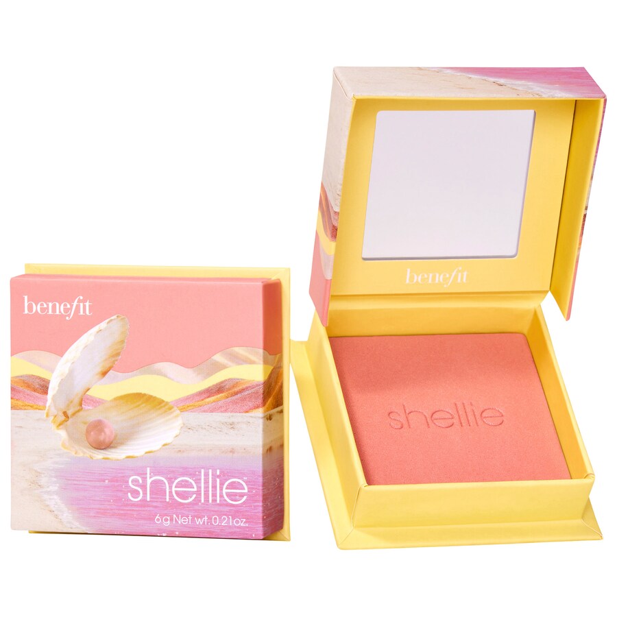 Шелковисто-мягкие пудровые румяна Benefit Cosmetics, 0.21 oz /6 g, Shellie
Шелковисто-мягкие пудровые румяна Benefit Cosmetics, 0.21 oz /6 g, Shellie