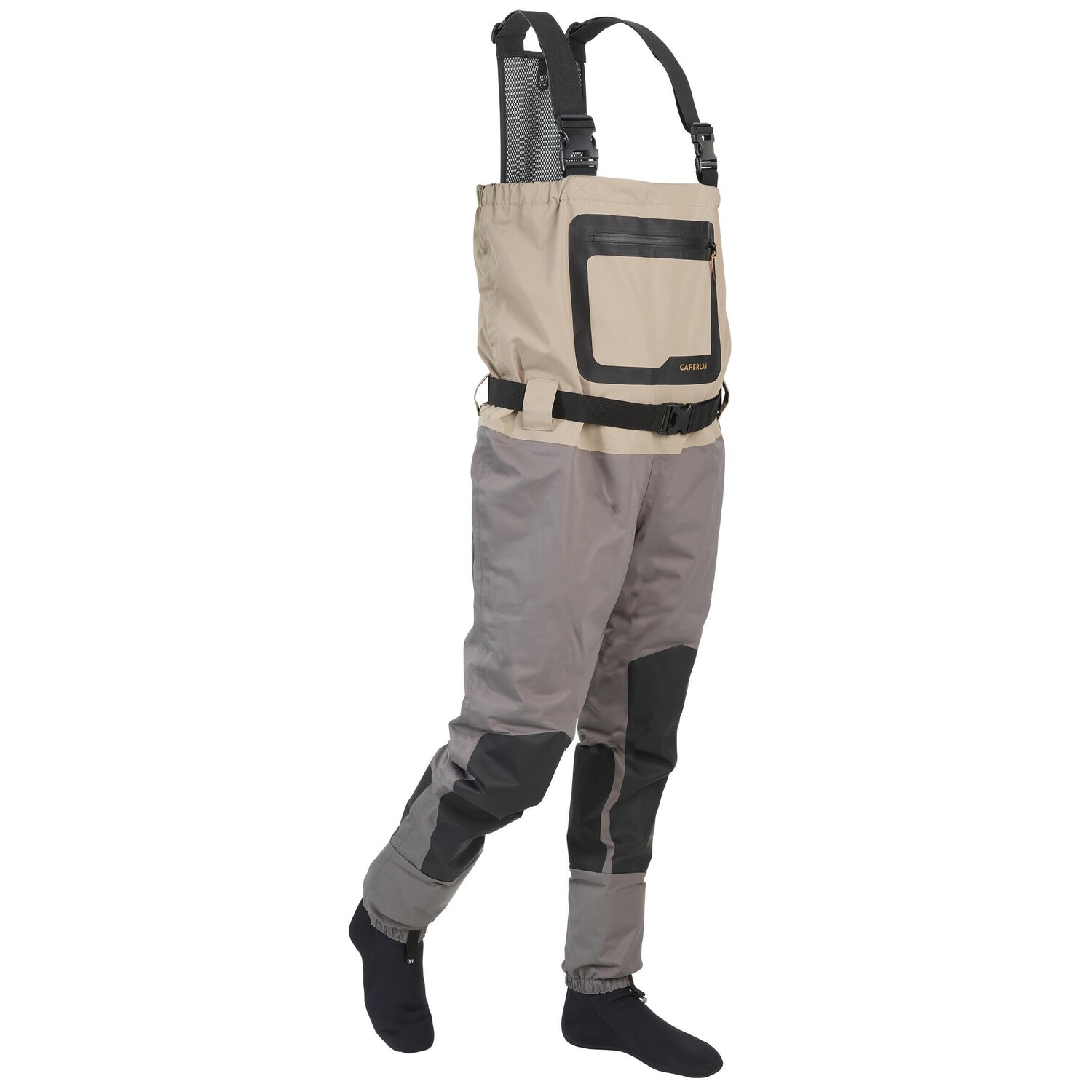 Waders 500 дышащие с неопреновыми носками CAPERLAN, бежевый/светло-серый
Waders 500 дышащие с неопреновыми носками CAPERLAN, бежевый/светло-серый
