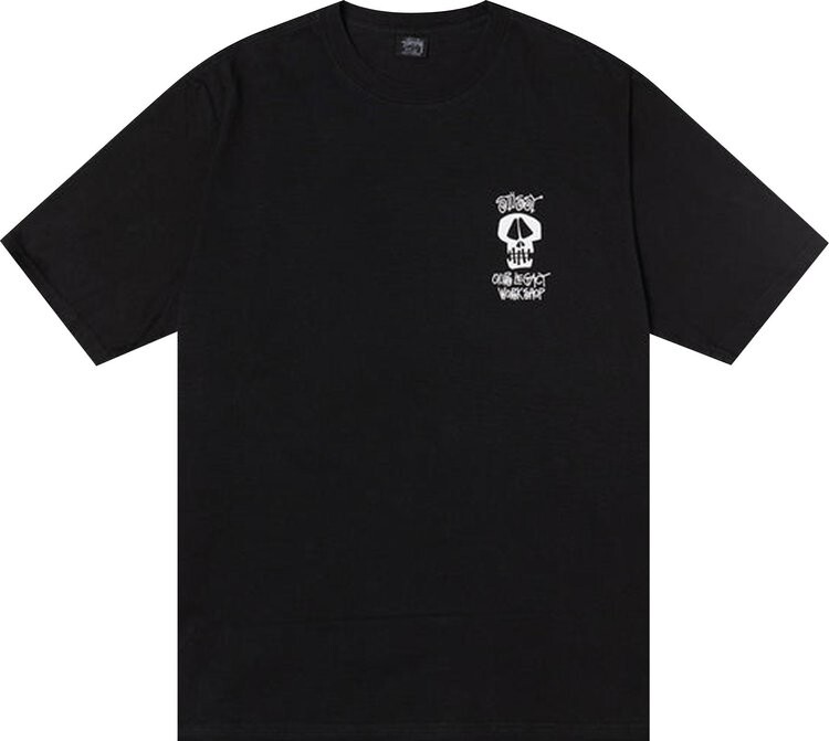 Футболка Stussy x Our Legacy Work Shop Surf Skull Pigment Dyed Tee 'Black', черный 
Футболка Stussy x Our Legacy Work Shop Surf Skull Pigment Dyed Tee 'Black', черный