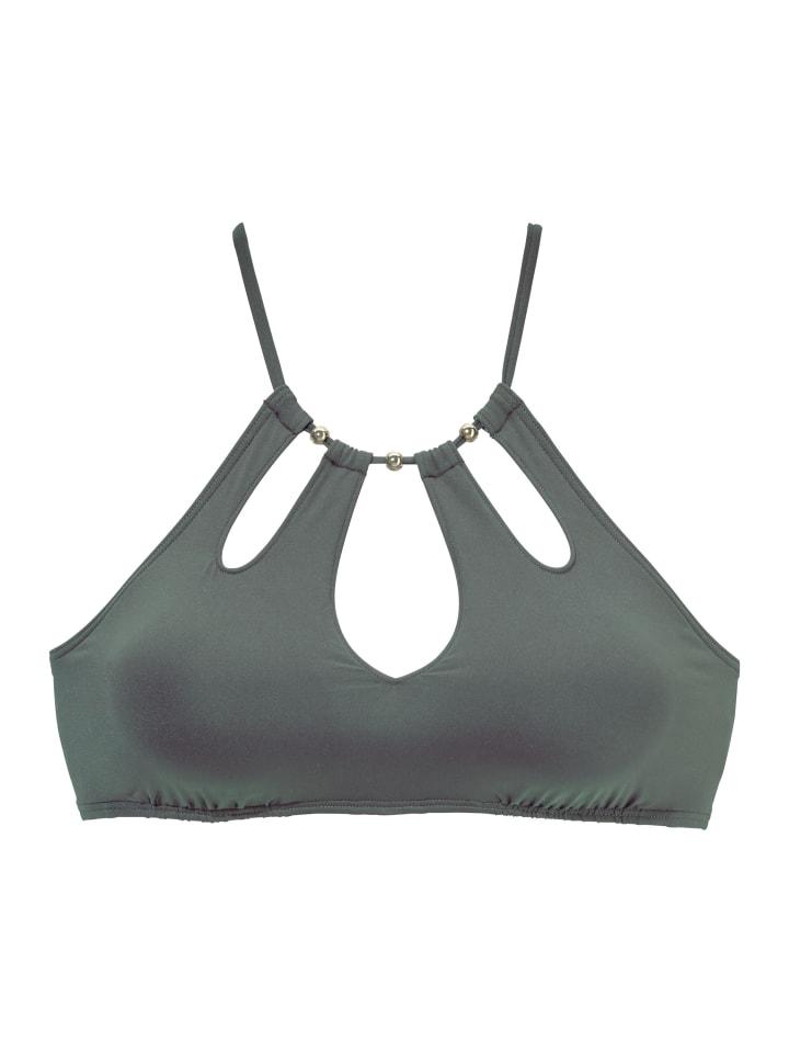 Верх бикини LASCANA, оливковый
Верх бикини LASCANA, оливковый