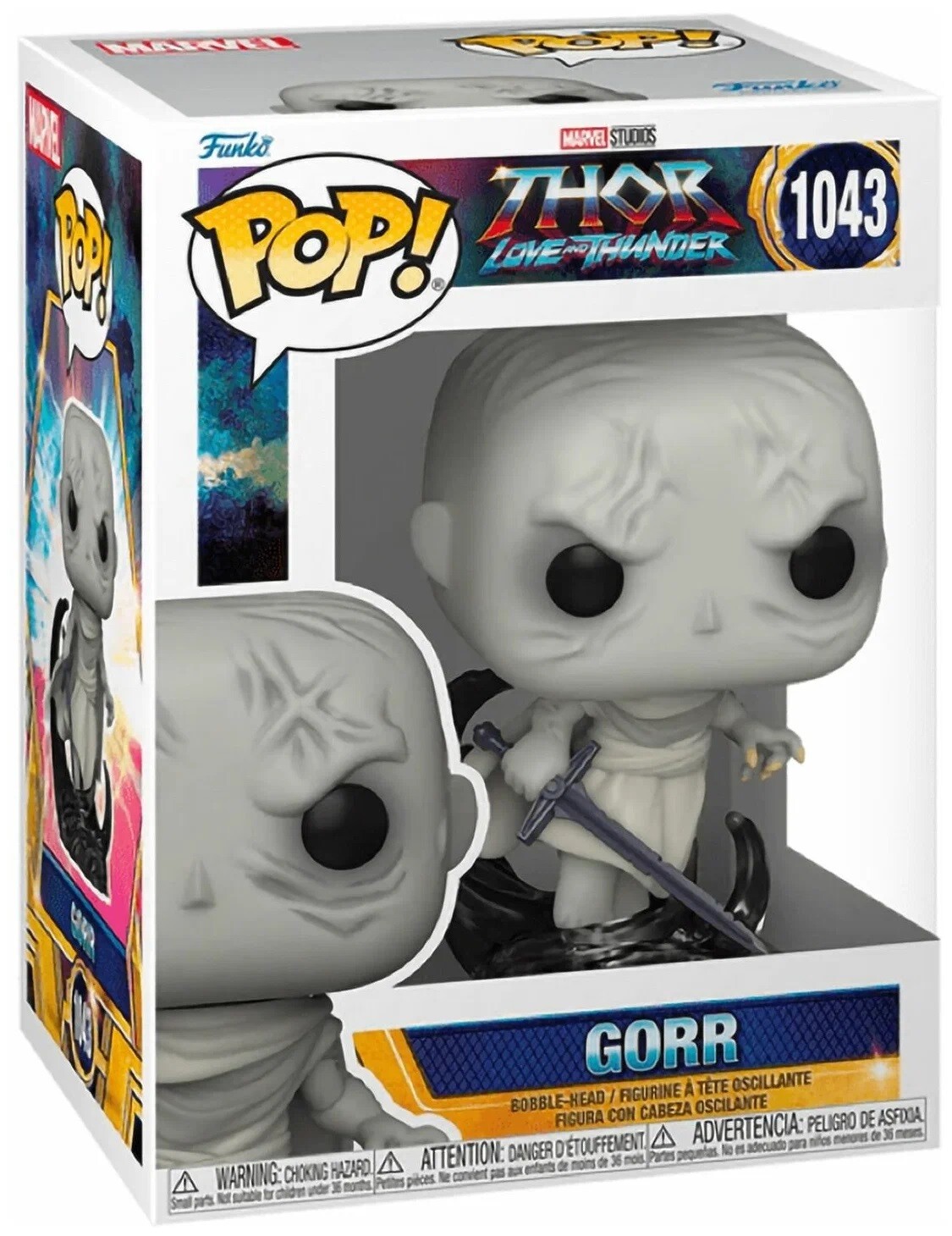 Фигурка Funko Pop! Marvel: Thor Love and Thunder - Gorr
Фигурка Funko Pop! Marvel: Thor Love and Thunder - Gorr