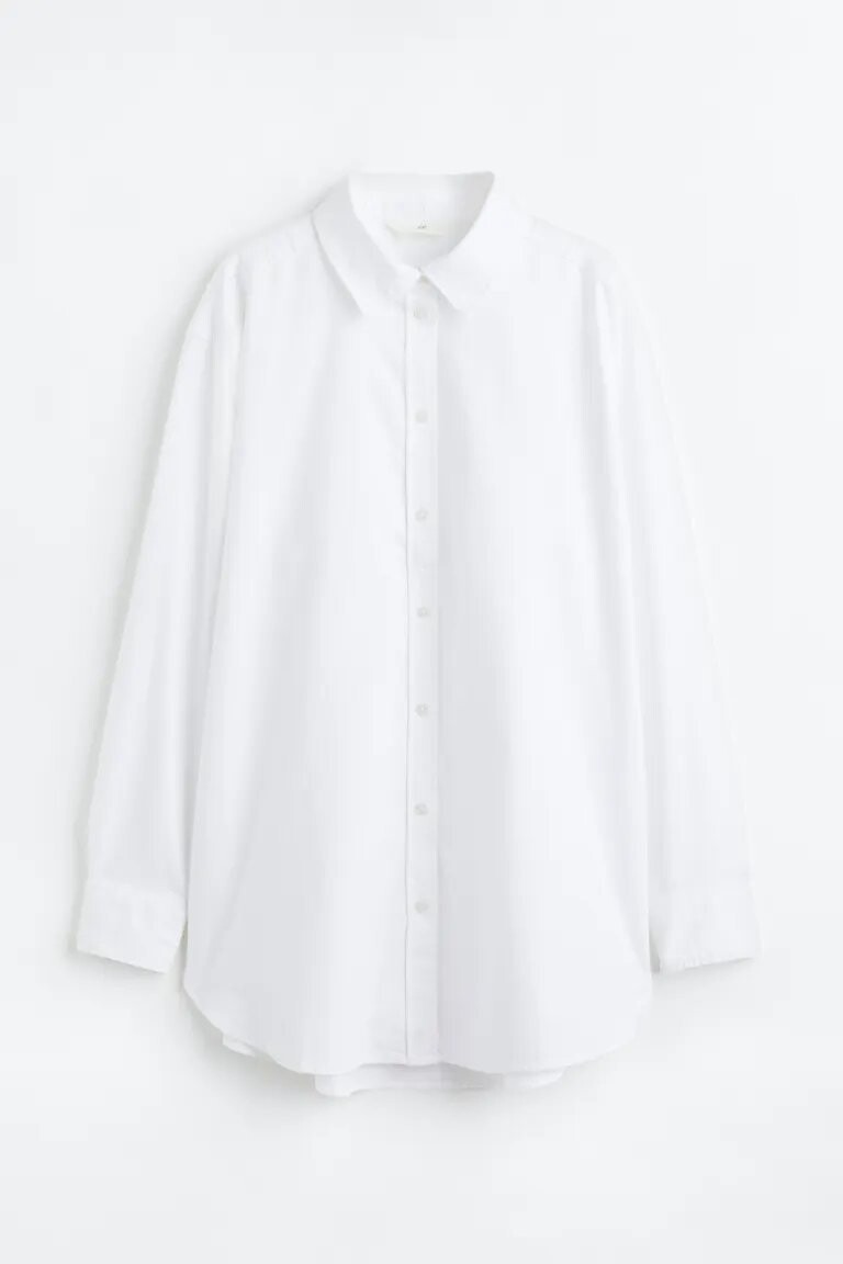Рубашка H&M Oxford, белый
Рубашка H&M Oxford, белый