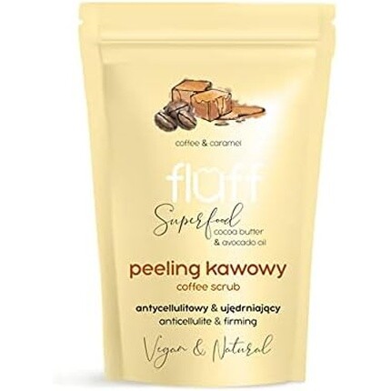 Сухой кофейный скраб Карамель 100г, Fluff
Сухой кофейный скраб Карамель 100г, Fluff