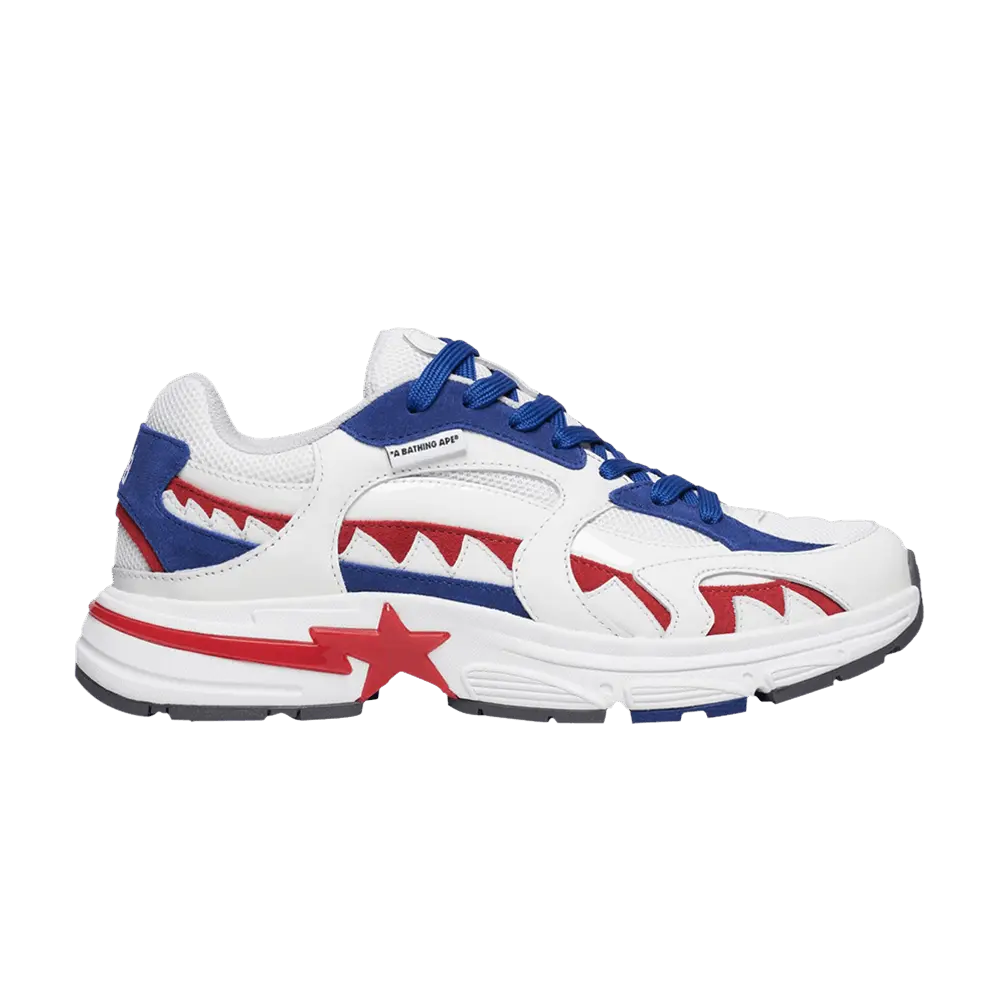 Кроссовки Bape Shark Sta M1 Country Pack - United Kingdom, белый/красный/синий
Кроссовки Bape Shark Sta M1 Country Pack - United Kingdom, белый/красный/синий
