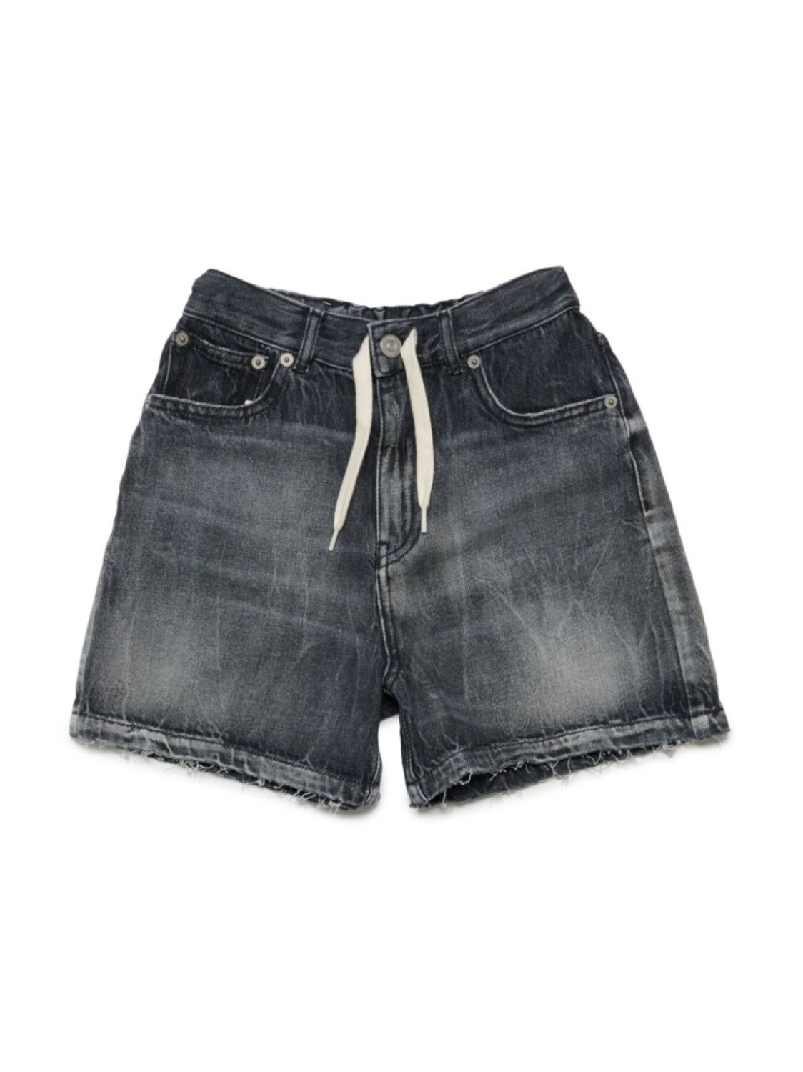 MM6 Maison Margiela Kids джинсовые шорты с кулиской и нашивкой-логотипом, черный
MM6 Maison Margiela Kids джинсовые шорты с кулиской и нашивкой-логотипом, черный