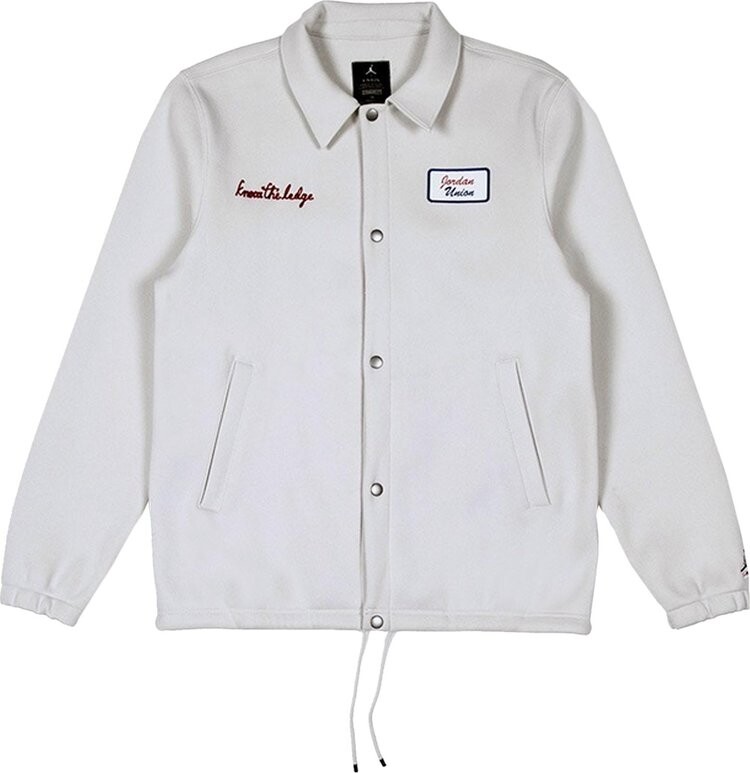 Куртка Air Jordan x Union LA Coaches Jacket 'Bone', белый
Куртка Air Jordan x Union LA Coaches Jacket 'Bone', белый