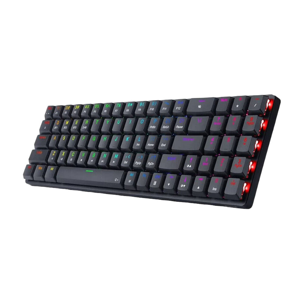 Клавиатура игровая беспроводная Redragon Ashe K626P Pro, Blue, черный, английская раскладка
Клавиатура игровая беспроводная Redragon Ashe K626P Pro, Blue, черный, английская раскладка