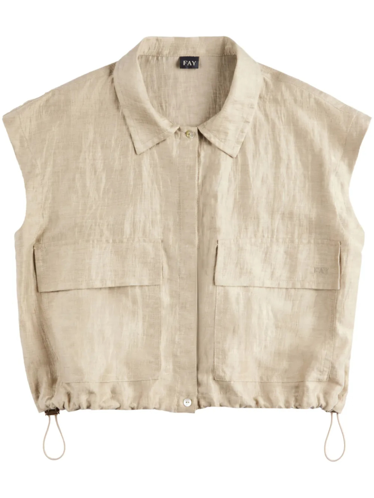 Fay укороченная рубашка, нейтральный
Fay укороченная рубашка, нейтральный