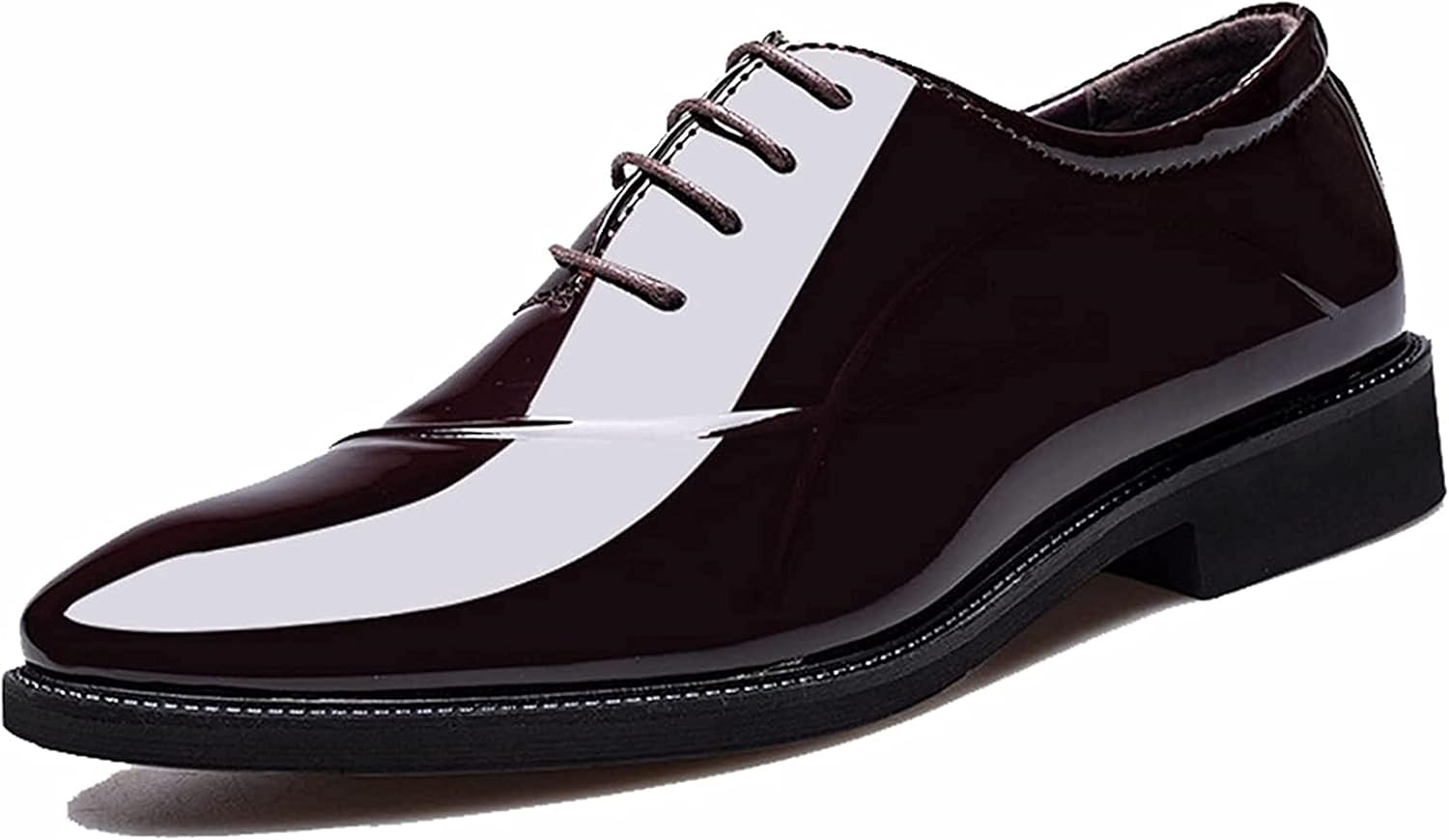 Мужские туфли Yiozoi из легкой лакированной кожи с заостренным носком и шнуровкой, дерби, для свадьбы, вечеринки, бизнеса и официальных мероприятий, коричневый
Мужские туфли Yiozoi из легкой лакированной кожи с заостренным носком и шнуровкой, дерби, для свадьбы, вечеринки, бизнеса и официальных мероприятий, коричневый