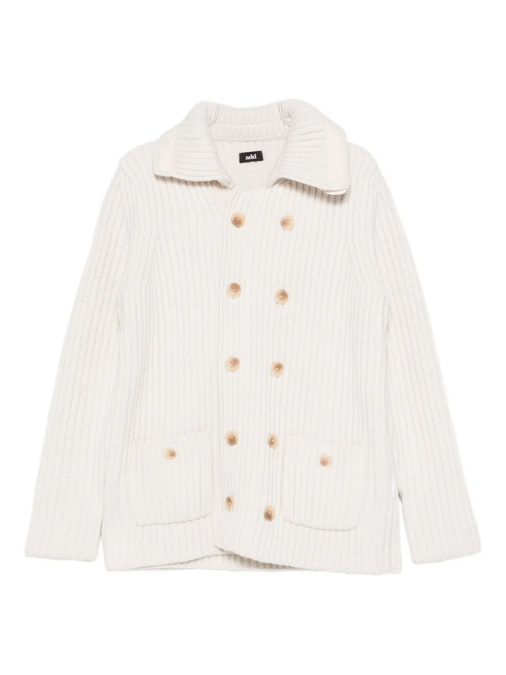 Кардиган на двубортной застежке Add, бежевый
Кардиган на двубортной застежке Add, бежевый