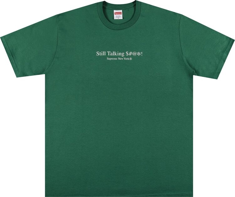 Футболка Supreme Still Talking Tee 'Light Pine', зеленый
Футболка Supreme Still Talking Tee 'Light Pine', зеленый