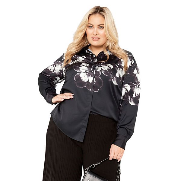 Женская футболка с принтом лилий plus size Avenue, Mono Lily
Женская футболка с принтом лилий plus size Avenue, Mono Lily
