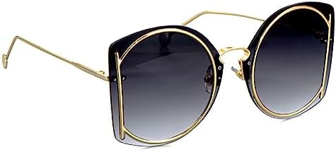 Роскошные солнцезащитные очки для женщин 2027 года, без оправы, с градиентными линзами, защитой от УФ-излучения UV400, цветными зеркальными линзами, модные очки MTZJH, Gray
Роскошные солнцезащитные очки для женщин 2027 года, без оправы, с градиентными линзами, защитой от УФ-излучения UV400, цветными зеркальными линзами, модные очки MTZJH, Gray