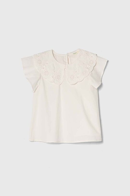 Детская хлопковая блузка United Colors of Benetton, бежевый
Детская хлопковая блузка United Colors of Benetton, бежевый