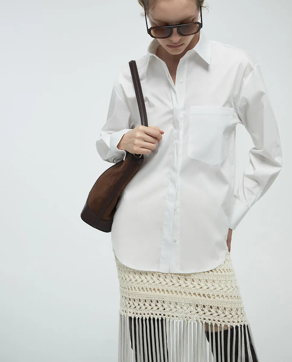 Рубашка из поплина Sfera, белый
Рубашка из поплина Sfera, белый