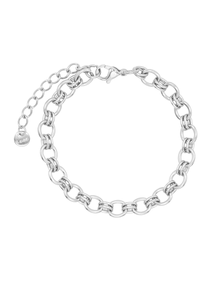Steel_Art Женский браслет Arria из звеньев, серебристый, полированный
Steel_Art Женский браслет Arria из звеньев, серебристый, полированный