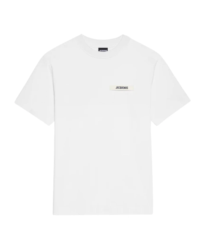 Белая хлопковая футболка из грогрена Jacquemus, белый
Белая хлопковая футболка из грогрена Jacquemus, белый