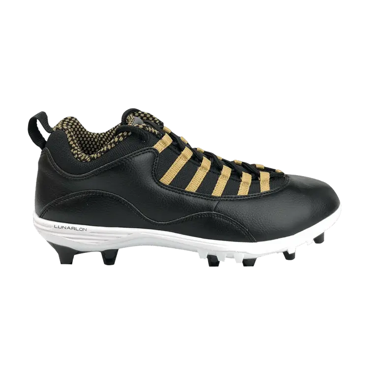 Кроссовки Air Jordan 10 TD Low, Black Metallic Gold
Кроссовки Air Jordan 10 TD Low, Black Metallic Gold